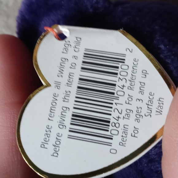 Rare highly collectible 1997 Original Peincess Diana TY Beanie Babie - Picture 2 of 8